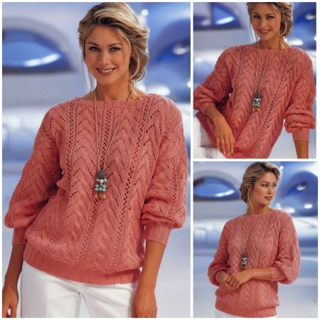 Pull à Point Ajouré