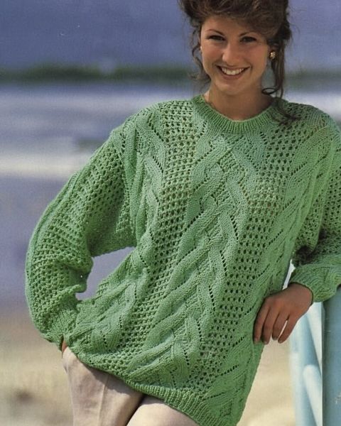 Pull avec Point Fantaisie