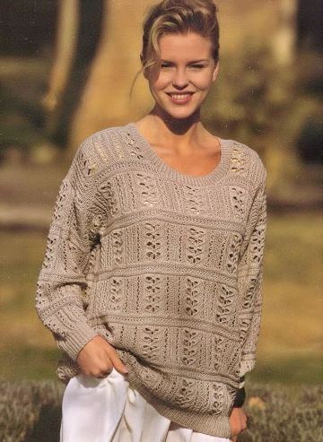 Pull avec Point Papillon