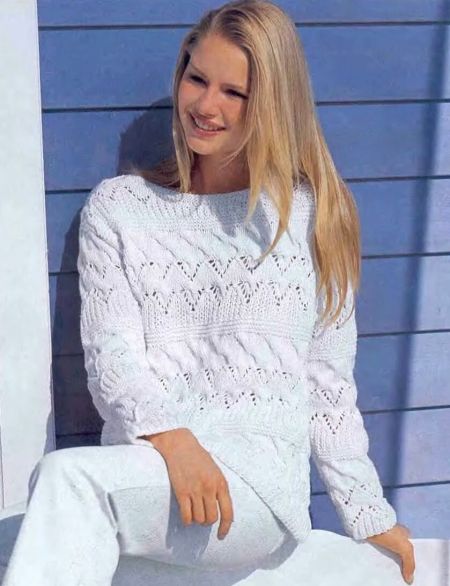 Pull au Point Mixte