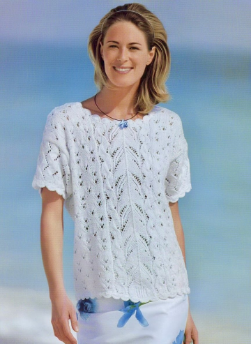 Pull d’été au Point Ajouré et Torsades