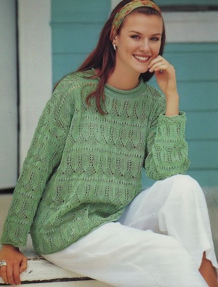Pull d’été au Point Ajouré