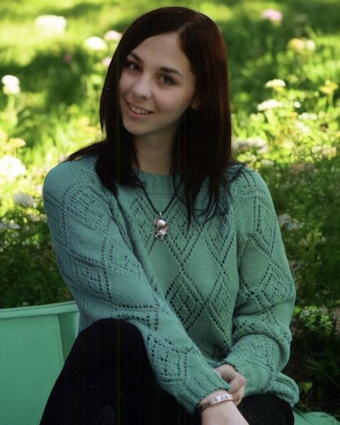 Pull Raglan avec Losanges Ajourés