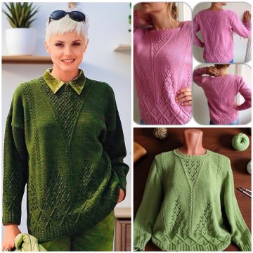 Pull aux Points Variés