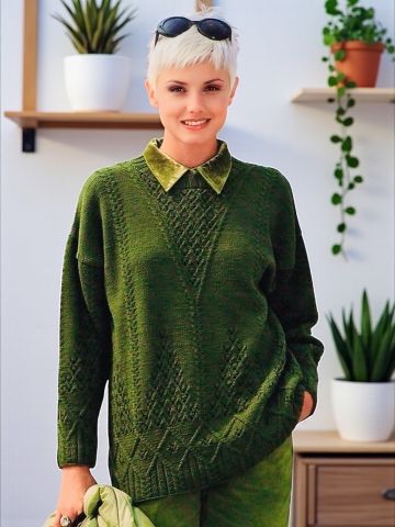 Pull aux Points Variés