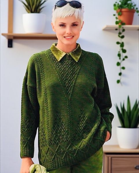 Pull aux Points Variés
