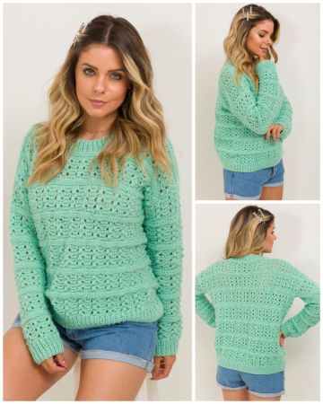 Pull au point Fantaisie
