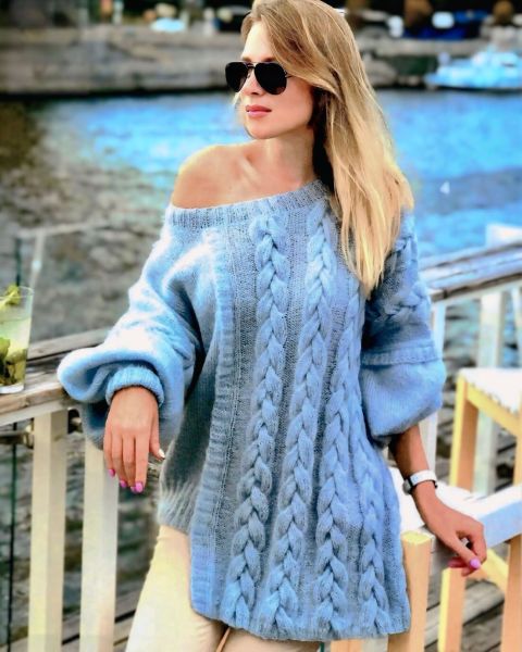 Pull avec Point de Torsades