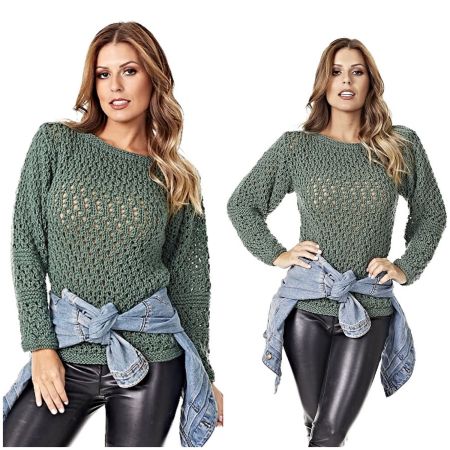 Pull avec Point Ajouré