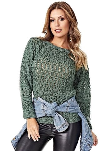 Pull avec Point Ajouré