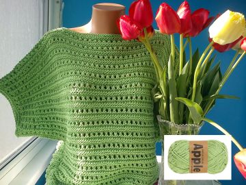 Pull à Rayures Ajourées