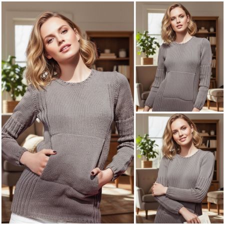 Pull avec poche kangourou