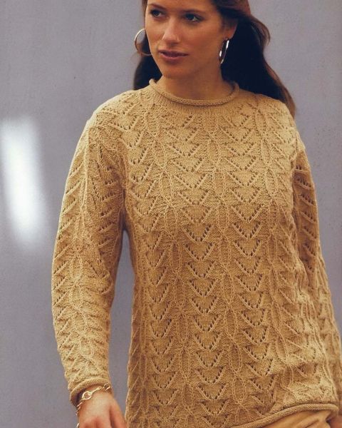 Pull avec Point Fantaisie