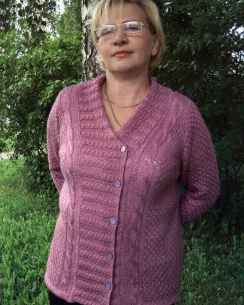 Veste avec patte de boutonnage asymétrique