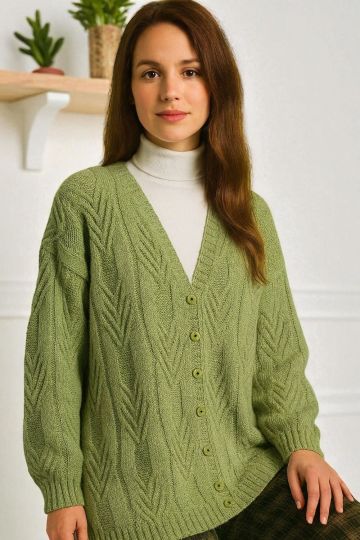 Veste au Point Fantaisie