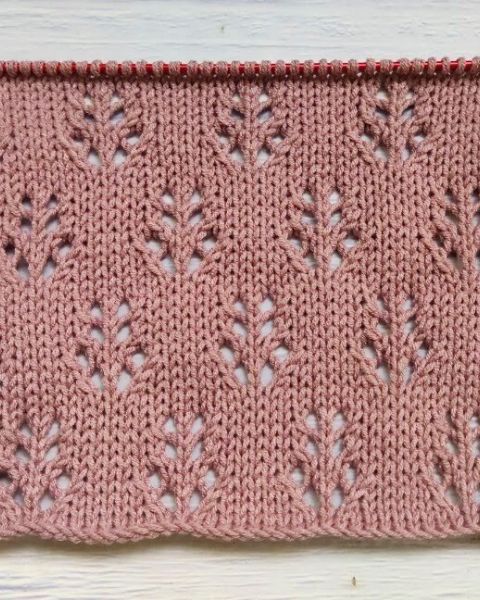 Point Ajouré au Tricot