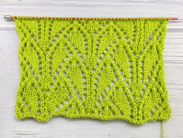Point Ajouré au Tricot