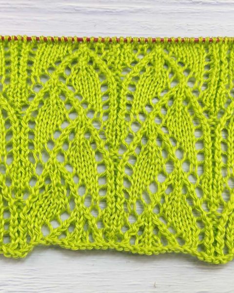 Point Ajouré au Tricot