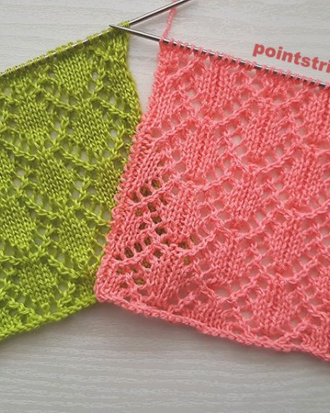 Point Ajouré au Tricot