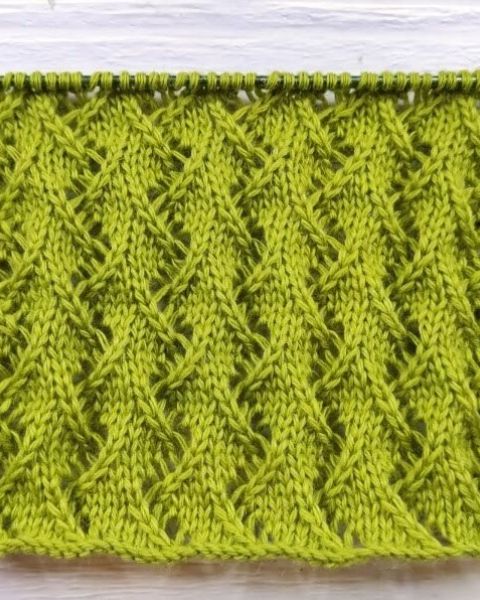 Point Ajouré au Tricot