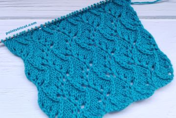 Point Ajouré au Tricot