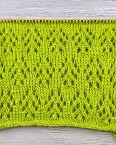 Point Ajouré au Tricot