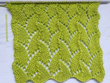 Point Ajouré au Tricot