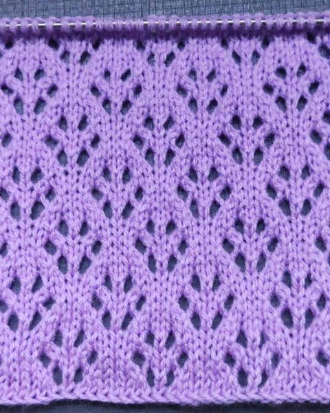 Point Ajouré au Tricot