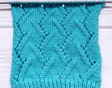 Point Ajouré au Tricot