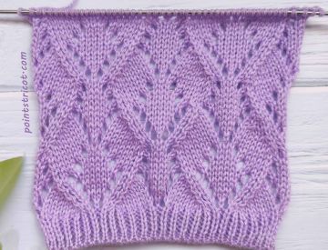 Point Ajouré au Tricot