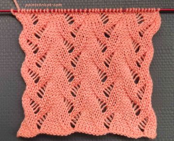 Point Tricot Ajouré