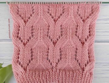 Point Ajouré au Tricot