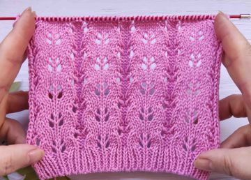 Point Ajouré au Tricot