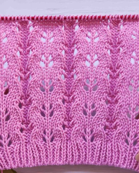 Point Ajouré au Tricot