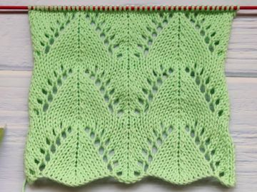 Point Ajouré au Tricot