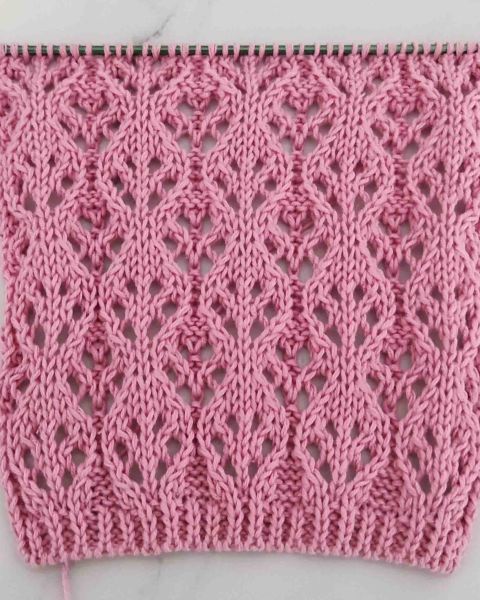Point Ajouré au Tricot