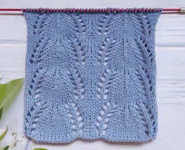 Point Ajouré au Tricot #281