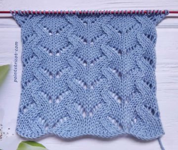Point Tricot Ajouré