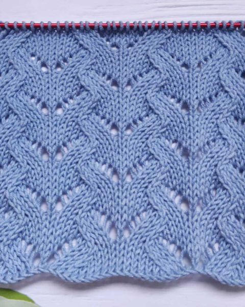 Point Tricot Ajouré