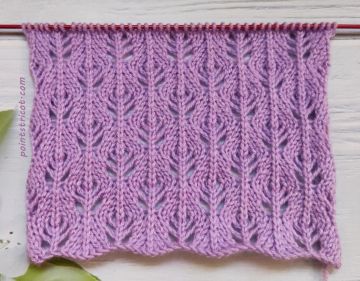 Point Ajouré au Tricot