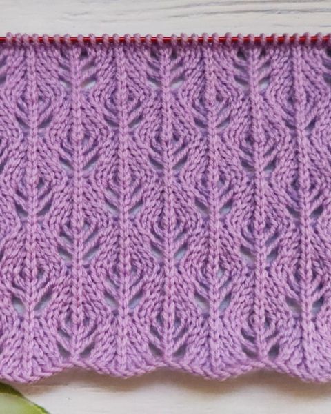 Point Ajouré au Tricot