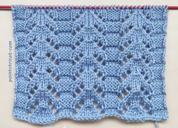 Point Tricot Ajouré