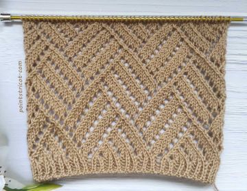 Point Ajouré au Tricot