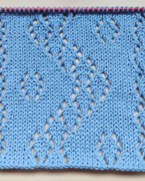 Point Ajouré au Tricot