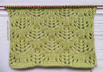 Point Ajouré au Tricot