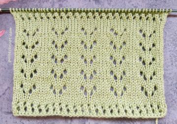 Point Tricot Ajouré