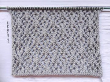 Point Ajouré au Tricot