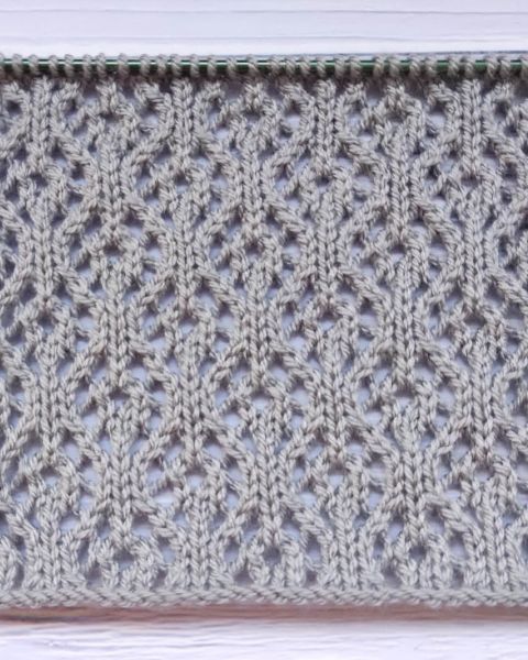 Point Ajouré au Tricot
