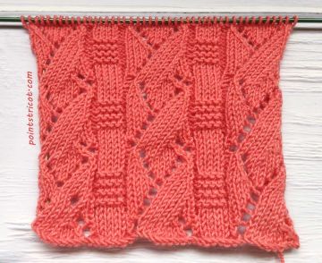Point Ajouré au Tricot