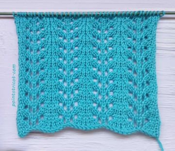 Point Tricot Ajouré